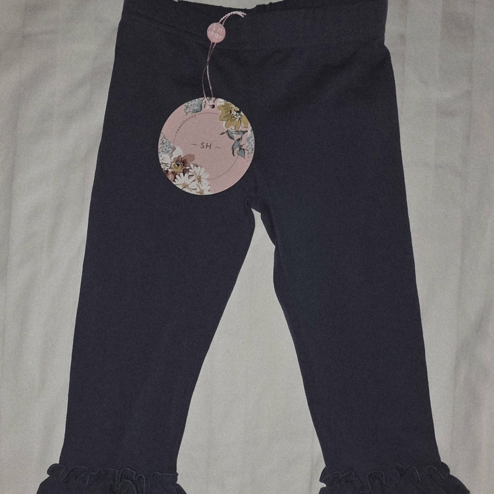 SweetHoney Dark Blue Kids Leggings